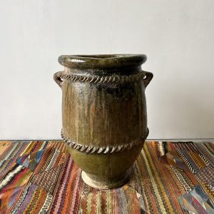 tamegroute bloempot Marokkaans aardewerk