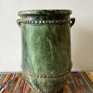 tamegroute bloempot Marokkaans aardewerk