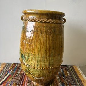 tamegroute bloempot Marokkaans aardewerk